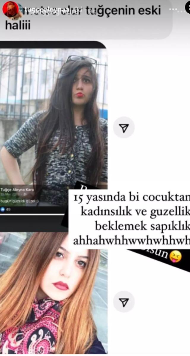 Tuğçe Aleyna eski hali